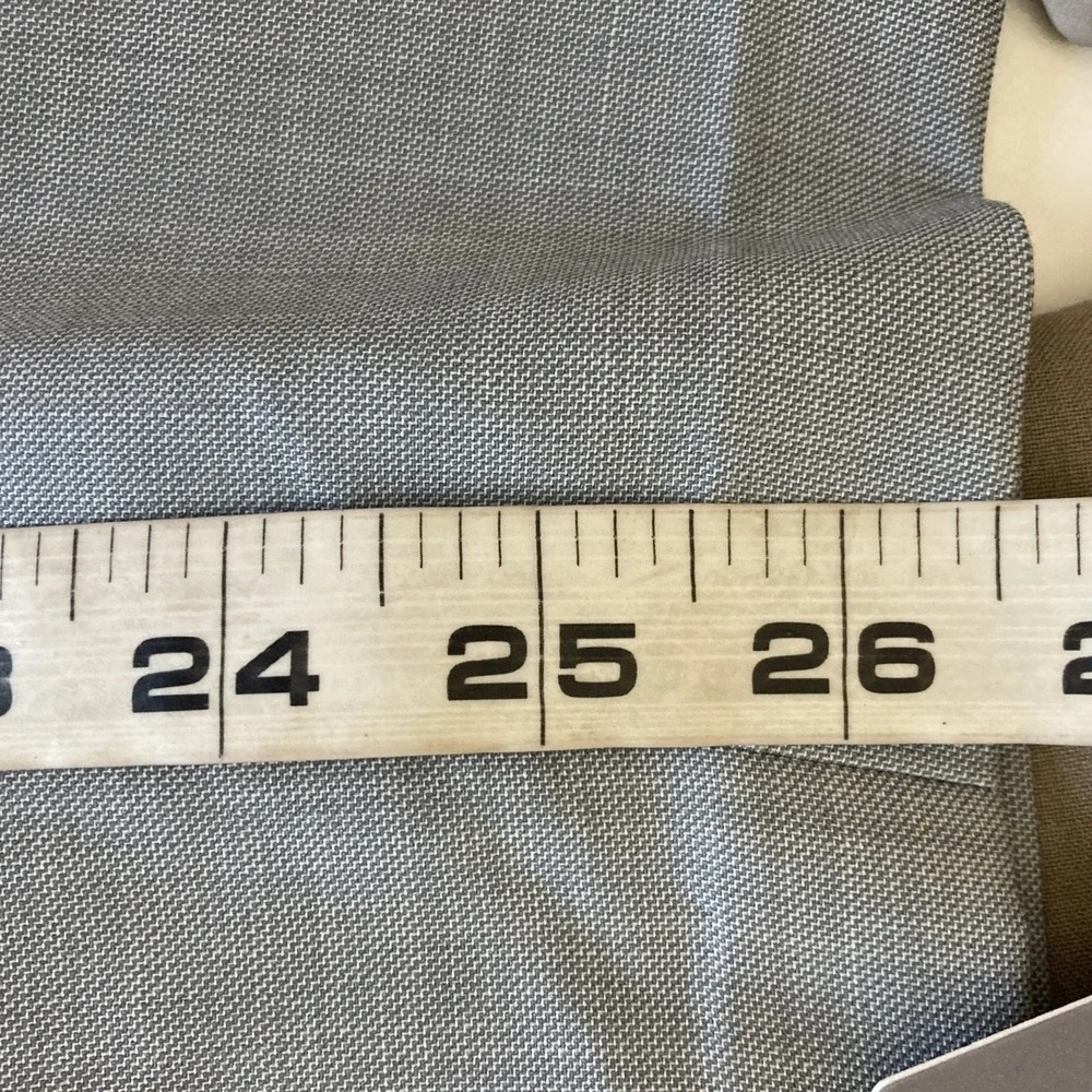 Bar III Mens Slim fit Dress Pants 38W 27L Light Grey Solid‎ Stretch